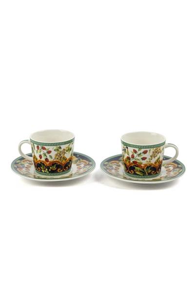 Mikasa Moor Capri Flora 2li Kahve Fincanı Seti 90 cc