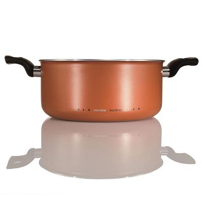 Moneta Zecchıno Derın Tencere 24 Cm + Cam Kapak