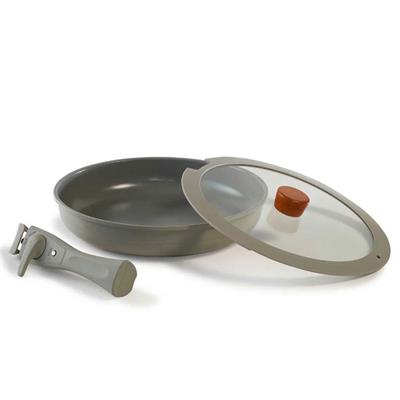 Neoflam Midas İnduction 11 Parça Tencere Tava Seti Gri