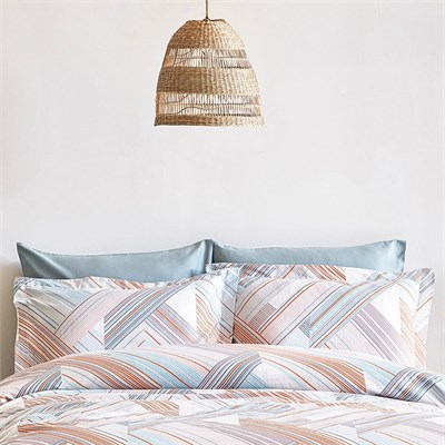 Pamuk Saten Çift Kişilik Nevresim Takımı 200x220 cm - Lenox