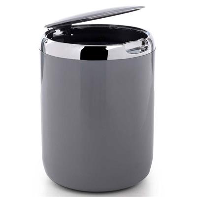Pasifik 3 Lt. Çöp Kovası Plastik Kapaklı Gri