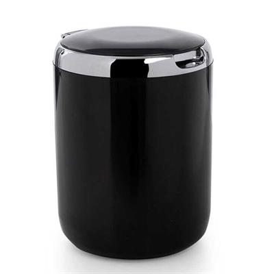 Pasifik 3 Lt. Çöp Kovası Plastik Kapaklı Siyah