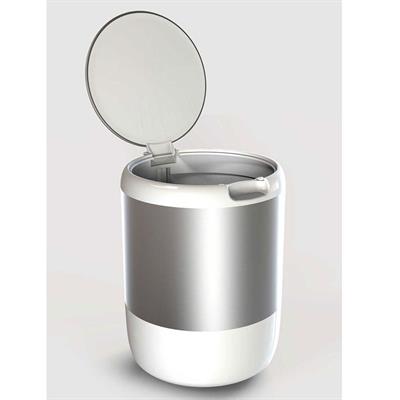 Pasifik 3 Lt. Kapaklı Çöp Kovası Beyaz