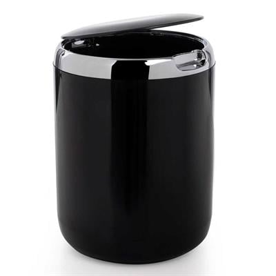 Pasifik 3 Lt. Çöp Kovası Plastik Kapaklı Siyah