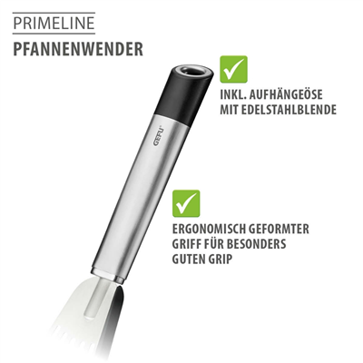 Prımelıne Spatula Silikon 31 cm Paslanmaz Çelik/Plastik