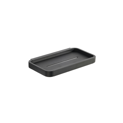 Rim Dikdörtgen Duş Rafı Siyah 22x11x2 cm
