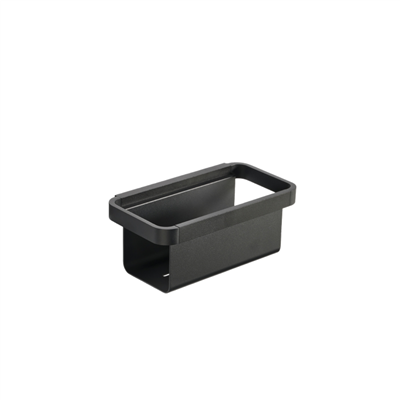 Rim Dikdörtgen Duş Rafı Siyah 22x11x9 cm