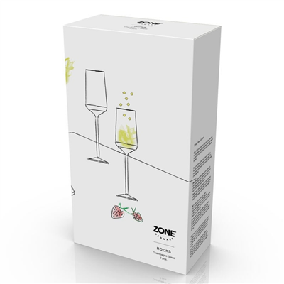 Rocks Şampanya Bardağı 2 Adet 23 cl