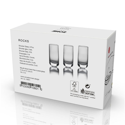 Rocks Shot Bardağı 3 Adet 5 cl