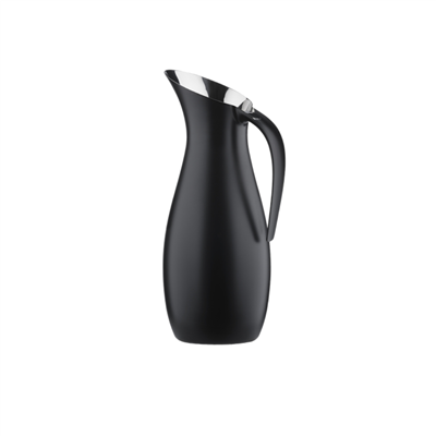 Rocks Sürahisi Mat Siyah Çelik 1.7 L - Çap:12 cm