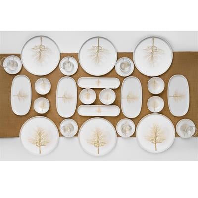 Rosemary Kahvaltı Takımı 6 Kişilik 30 Parça Lüks Porselen Set