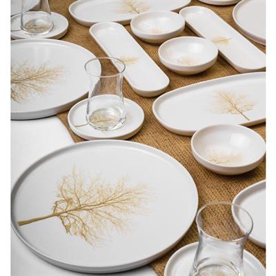 Rosemary Kahvaltı Takımı 6 Kişilik 30 Parça Lüks Porselen Set