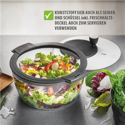 Salata Kurutucusu 4 L + Tazeliği Koruyucu Kapak