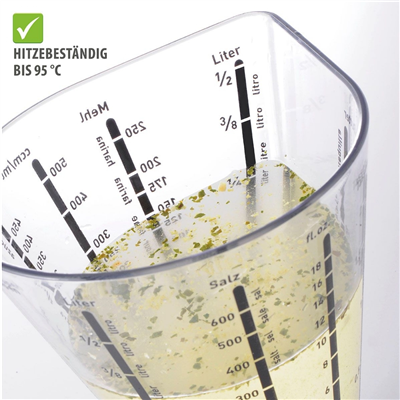 Saturas Ölçü Kabı 500 Ml Paslanmaz Çelik