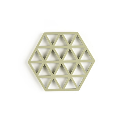 Silikon Altıgen Nihale Matcha Yeşili 16x14x0,9 cm