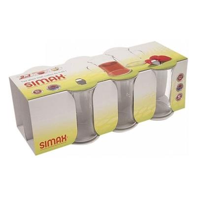 Simax 2202 6lı Cam Kupa 0,25 Lt 