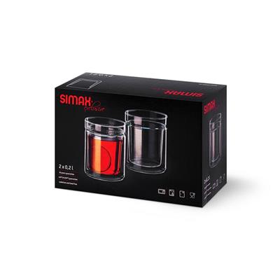 Simax 2342 2li Twin Bardak 0,2 L