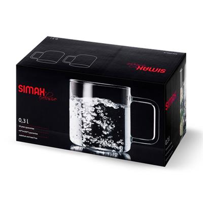 Simax 2li Borosilikat Cam Kupa Seti 300ml - Isıya Dayanıklı