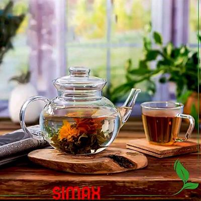 Simax 3373F Cam Süzgeçli Demlik 1 Lt