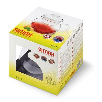 Simax 3403F Cam Süzgeçli Demlik 1 Lt