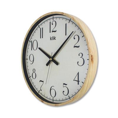 Simplex Duvar Saati Çam