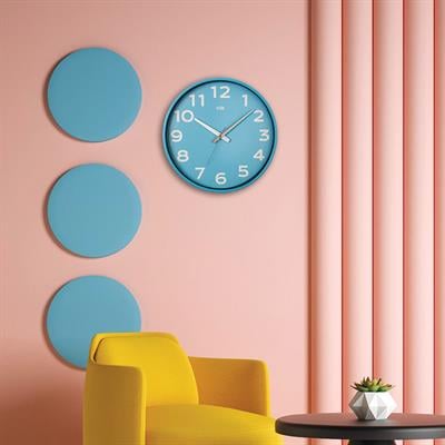 Simplex Joy Duvar Saati Mavi