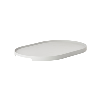 Singles Tepsi Sıcak Gri 35x23x1,8 cm