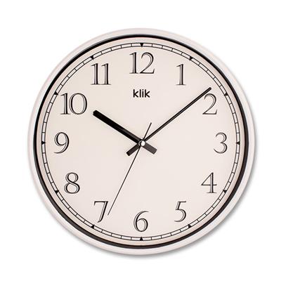 Slim Beyaz Duvar Saati | Sessiz ve Minimalist | Çamlıca Home