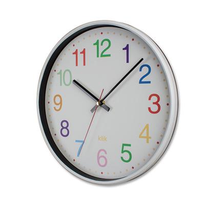 Slim Renkli Çocuk Duvar Saati