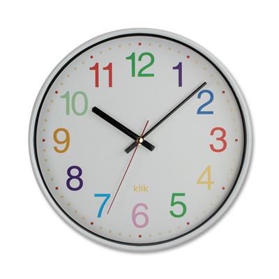 Slim Renkli Çocuk Duvar Saati