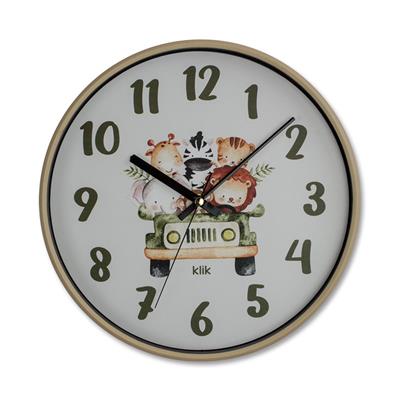 Slim Safari Duvar Saati