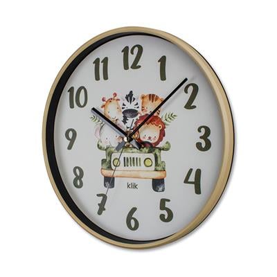 Slim Safari Duvar Saati