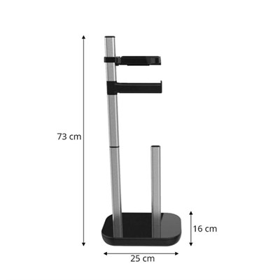 Sui Tuvalet Kağıtlık Siyah