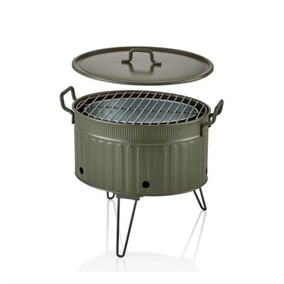 The Mia Mangal  Barbekü 37 x 44 x 31 Yeşil