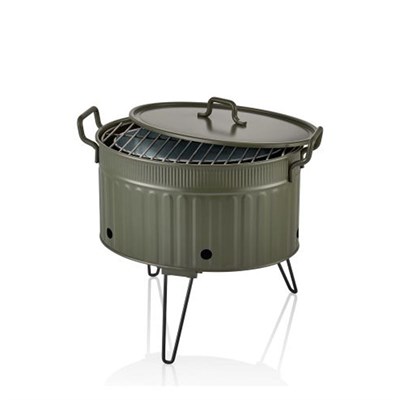 The Mia Mangal  Barbekü 37 x 44 x 31 Yeşil