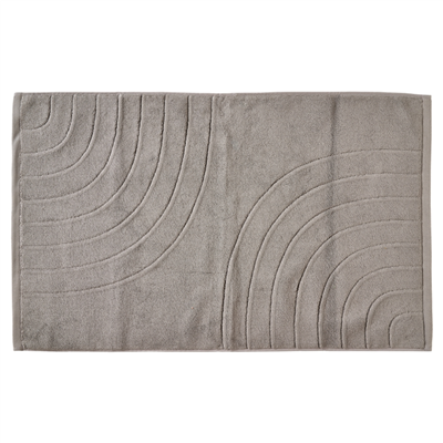 Time Banyo Paspası Beton Rengi %100 Pamuk 50x80 cm