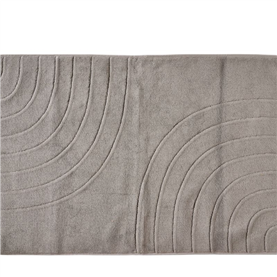 Time Banyo Paspası Beton Rengi %100 Pamuk 50x80 cm