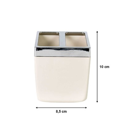 Toskana Diş Fırçalık Bej