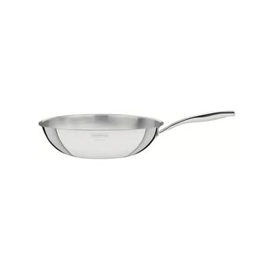 Tramontina Grano Steel Paslanmaz Çelik Wok Tava 28 cm Derin Gövde Yapısı