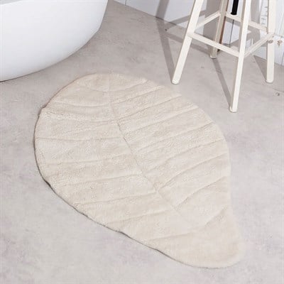 Tropic %100 Pamuk Ekru Banyo Paspası 70x110 cm