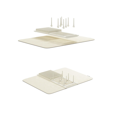 Udry Krem Rengi Bulaşık Kurutmalık 47 x 17 x 9 cm