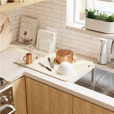 Udry Krem Rengi Bulaşık Kurutmalık 47 x 17 x 9 cm