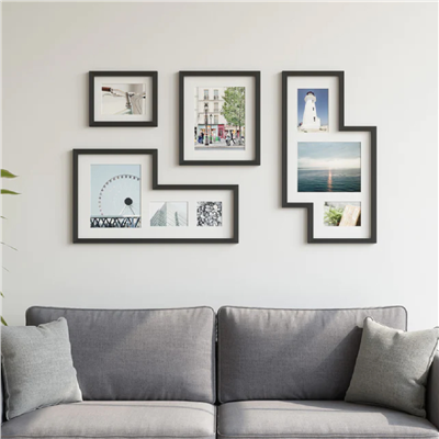 Umbra Mingle Gallery Resim Çerçevesi Seti Siyah Renk