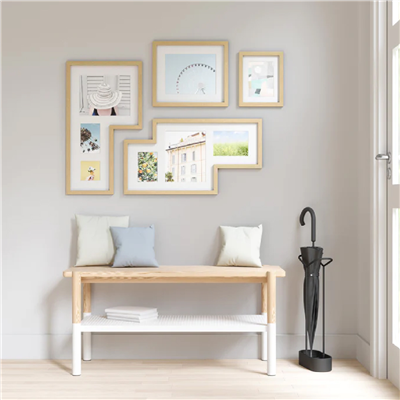 Umbra Mingle Gallery Resim Çerçevesi Seti Doğal Renk