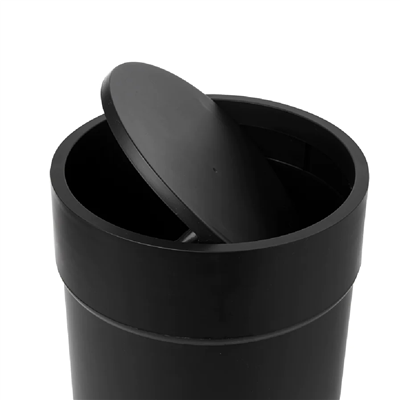 Umbra Touch Kapaklı Çöp Kovası 6 L - Siyah