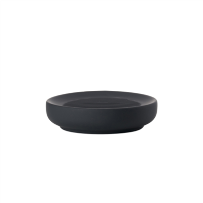 Ume Katı Sabunluk Siyah Çap:12 cm