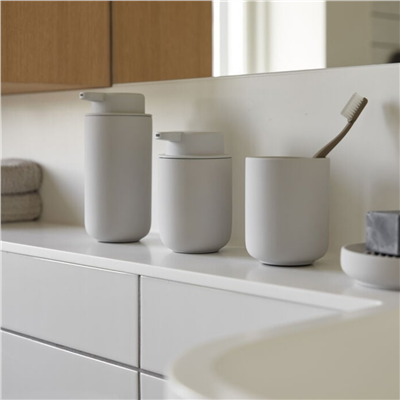 Ume Katı Sabunluk Soft Gri Çap:12 cm