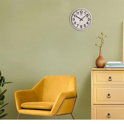 Venüs Beyaz Minimalist Duvar Saati 26 cm