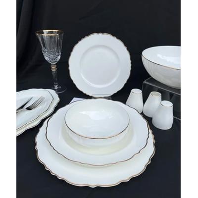 Victoria Gold 56 Parça 12 Kişilik Yemek Takımı