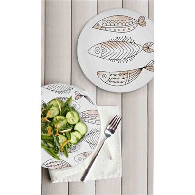 Wish Pasta Tabağı 6lı Set 19 cm